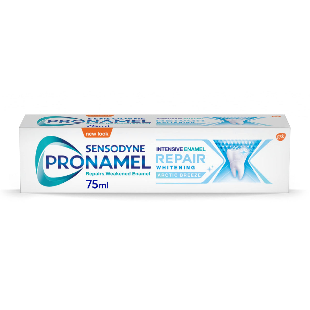 SENSODYNE PRONAMEL Toothpaste, Intensive Enamel Repair Whitening, Arctic Breeze, 75 mL (Packaging May Vary)