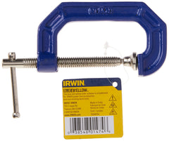 Irwin Tools 225102ZR C-CLAMP 2" 100 Series, 2in, Blue, Gray