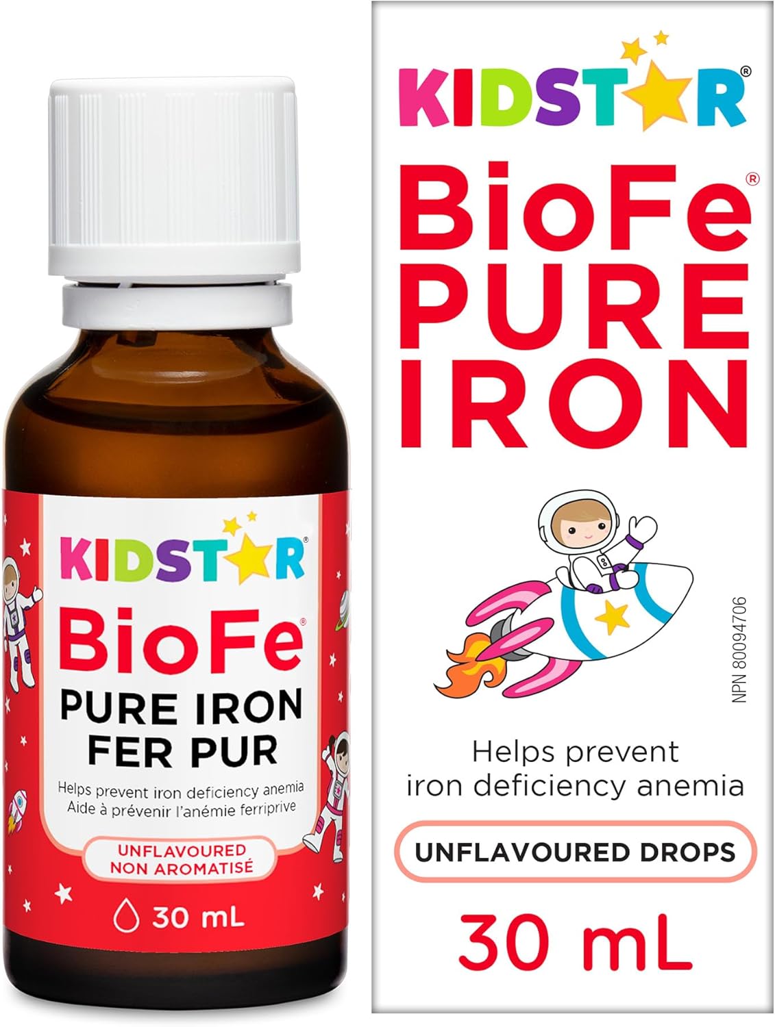 BioFe Pure Iron Drops (Unflavoured) - 30 ML