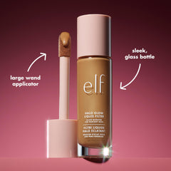 e.l.f. Halo Glow Liquid Filter, Complexion Booster For A Glowing, Soft-Focus Look, Infused With Hyaluronic Acid, Vegan & Cruelty-Free, 2 Fair/Light