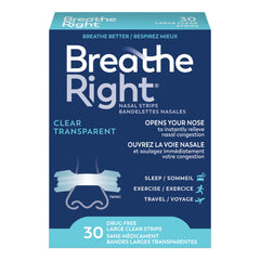 Breathe Right Clear Large 30ct