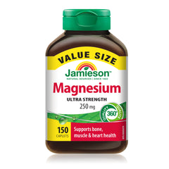 Jamieson Magnesium 250 mg Ultra Strength - Value Size