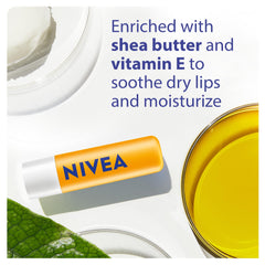 NIVEA Sun Lip Balm with SPF 30 (2x4.8g) | Protect Against Sun Burn Lip Balm, 24H Hydration