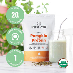 Sprout Living Simple Protein - Organic Pumpkin Seed 1lb