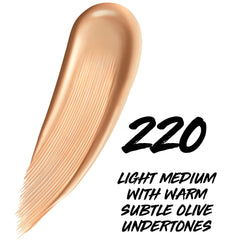 Maybelline New York Super Stay Up To 24H Skin Tint Foundation, skin-like coverage, with Vitamin C*, Shade 220, 30 ml