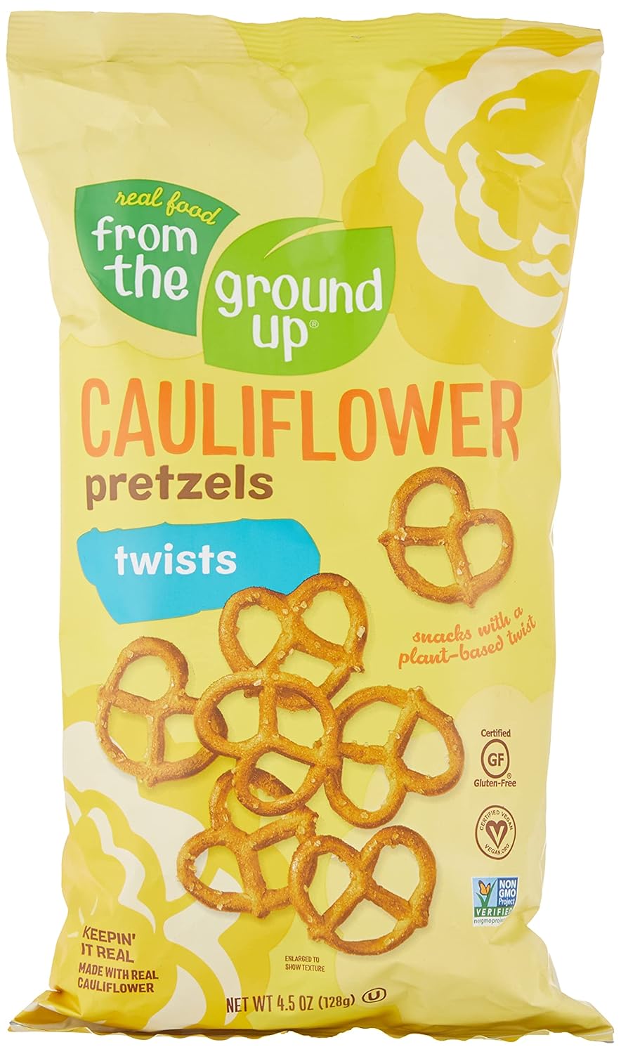 From The Ground Up FTGU Pretzel Twist - Cauliflower Original 12x4.5oz