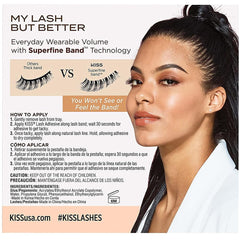 Kiss Lashes My Lash But Better - Blessed Black (1 Pack)