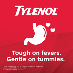 Tylenol Infants' Drops for Fast Fever and Pain Relief, White Grape Flavour, Dye Free, 15 mL Acetaminophen for Teething Pain, Immunization Pain