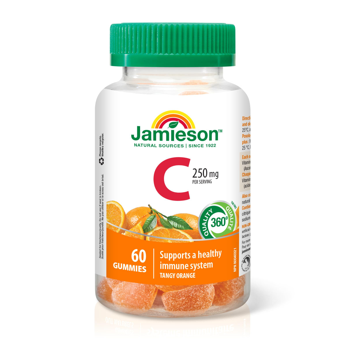 Jamieson Vitamin C Gummies 60 Gummies