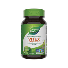 Nature's Way Vitex Chasteberry – Herbal Supplement To Help Relieve PMS Symptoms, Normalize Hormones And Stabilize Menstrual Cycle Irregularities – Non-GMO - 100 Vegetarian Capsules