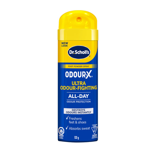 Dr. Scholl's Odour Destroyers All day Spray Powder 133 g (Packaging May Vary)