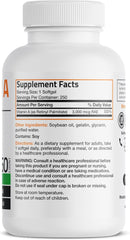 Bronson Vitamin A 10,000 IU Premium Non-GMO Formula Supports Healthy Vision & Immune System and Healthy Growth & Reproduction, 250 Softgels