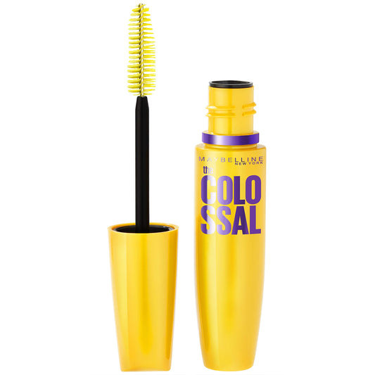 Maybelline New York The Colossal Volum' Express Washable Mascara, Classic Black 231, 0.31 Fluid Ounce