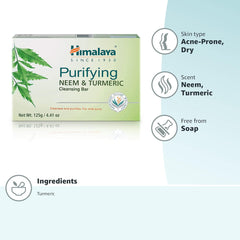 Himalaya Personal Care - Neem & Turmeric Soap Bar 125g