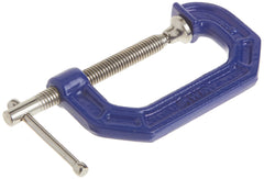 Irwin Tools 225102ZR C-CLAMP 2" 100 Series, 2in, Blue, Gray