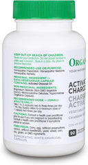 Activated Charcoal Capsules - 90 Count