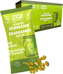 Go Beanz Crunchy Roasted Edamame - Dill Pickle 20 x 26 g