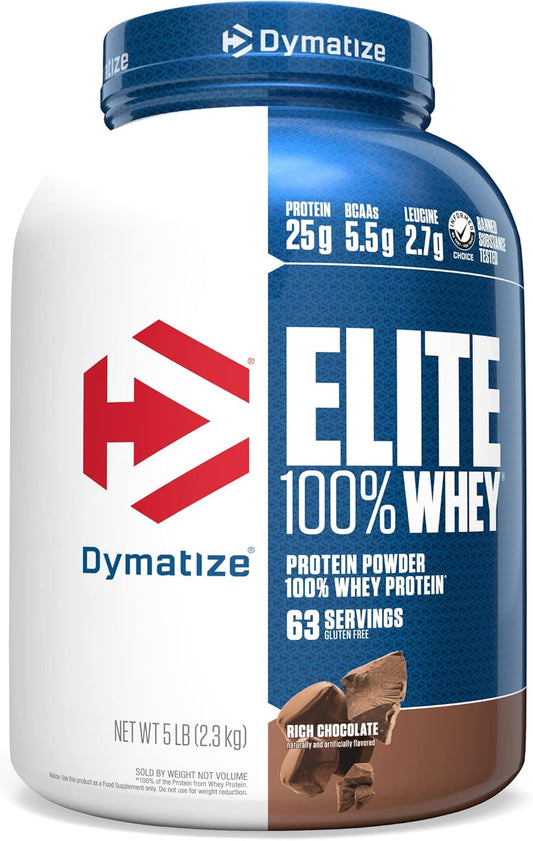 Dymatize Elite Whey - Rich Chocolate 5lb