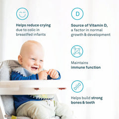 Baby Probiotic Drops W/Vit D