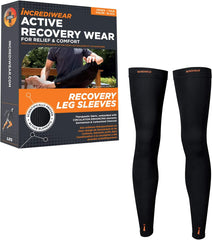 Incrediwear Sleeves - Pair of Leg Black