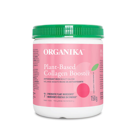 Organika Plant Based Collagen Booster- Helps Support the Production and Protection of Collagen- 150g