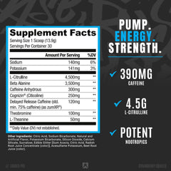 Ryse Loaded Pre Workout Powder  - 30 srv