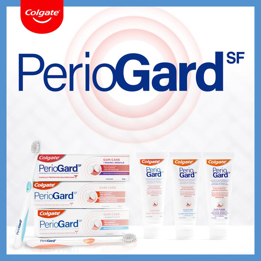 Colgate PerioGardSF Toothpaste for Gum Care & Sensitivity - 70 mL | Clinically Proven Formula for Healthy Gums, Reduces Bleeding & Inflammation, Fights Plaque & Prevents Gingivitis