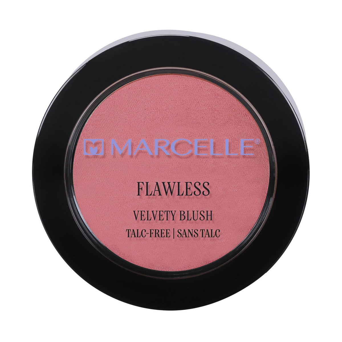 Marcelle Flawless Velvety Blush, Dust, Talc-Free, Natural Healthy Glow, Smooth, Velvety Texture, Hypoallergenic, Fragrance-Free, Cruelty-Free, Paraben-Free, 3 g