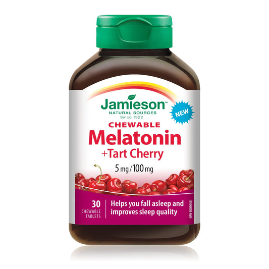 Jamieson Chewable Melatonin with Tart Cherry