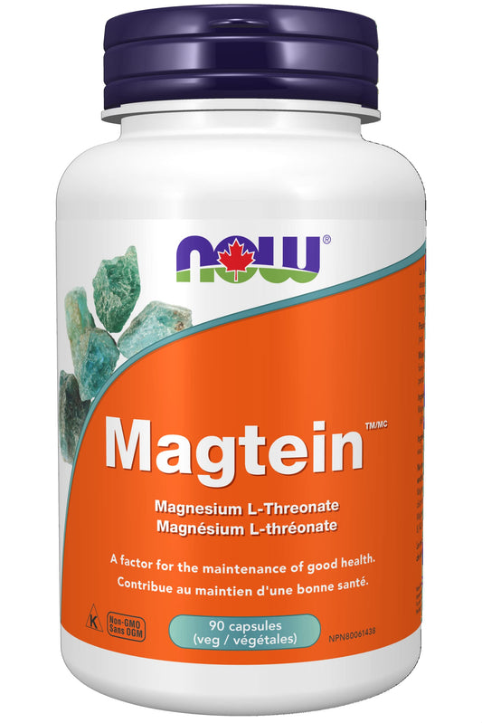 Now Foods Magtein™ Magnesium L-Threonate 90vcap (Packaging may vary)