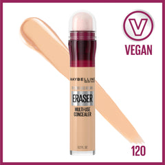 Maybelline New York Multi-Use Concealer and Contour Product, Under Eye Dark Circles Treatment, Corrects Redness and Brightens Dull Skin, Instant Age Rewind Eraser, 6 ml, Shade: 20 Light