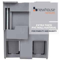 Newhouse Hardware 1-Gang PVC Old Work Electrical Outlet Box (3-Pack) | 14 cu. in. Plastic Junction Box for Switches, GFCI, or Duplex Receptacle Outlet | Old Work Electrical Box for Home Improvement