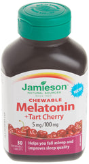 Jamieson Chewable Melatonin with Tart Cherry