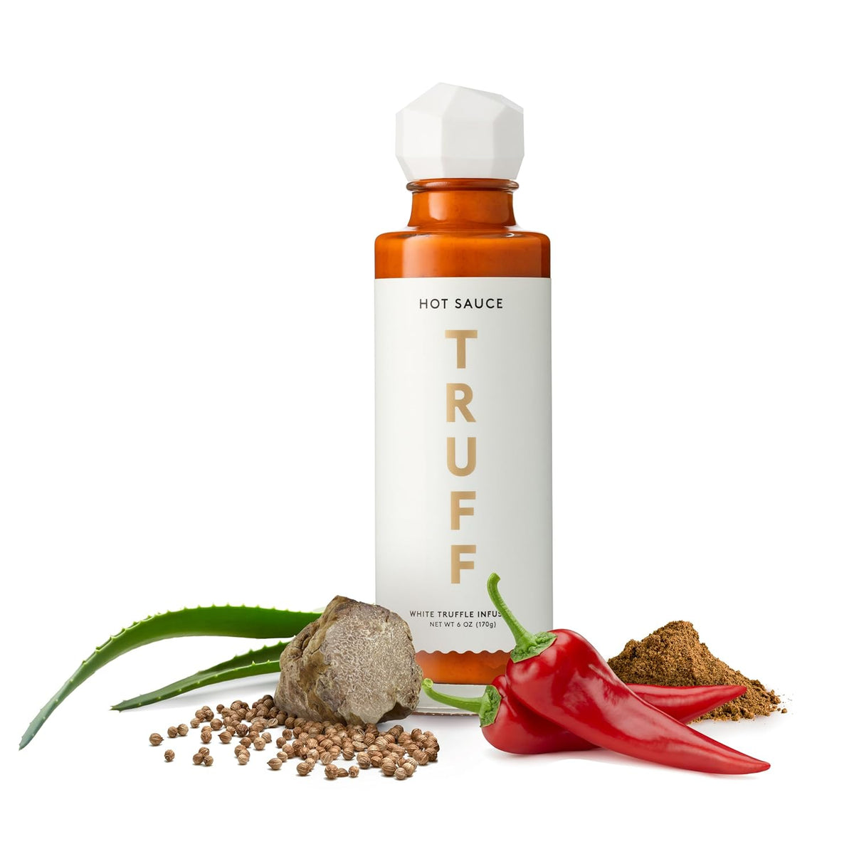 TRUFF - White Truffle Hot Sauce 6x170g