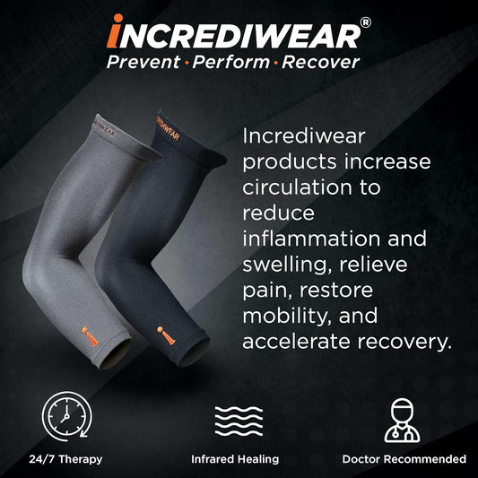 Incrediwear Sleeves - Arm Charcoal