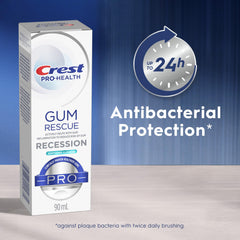 Crest Pro-Health Gum Rescue Toothpaste - Anticavity, Antibacterial Flouride Toothpaste, Clinically Proven Healthier Gums, 90mL