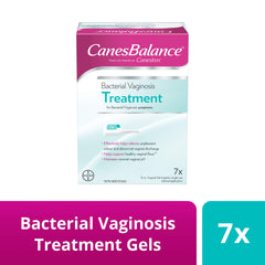 CanesBalance Bacterial Vaginosis Treatment For BV Symptoms - Vaginal Gel BV Treatment For Women, Relieves Vaginal Odor, Maintains Normal Vaginal pH, Supports Vaginal Health, 7 Single-Use Applicators