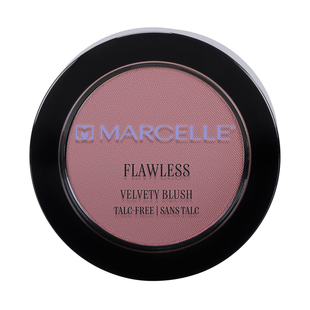 Marcelle Flawless Velvety Blush, Blossom, Talc-Free, Natural Healthy Glow, Smooth, Velvety Texture, Hypoallergenic, Fragrance-Free, Cruelty-Free, Paraben-Free, 3 g