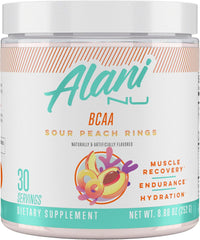 Alani Nu BCAA | Branch Chain Essential Amino Acids | 2:1:1 Formula | Supplement Powder | Muscle Recovery Vitamins for Post-Workout | 30 Servings