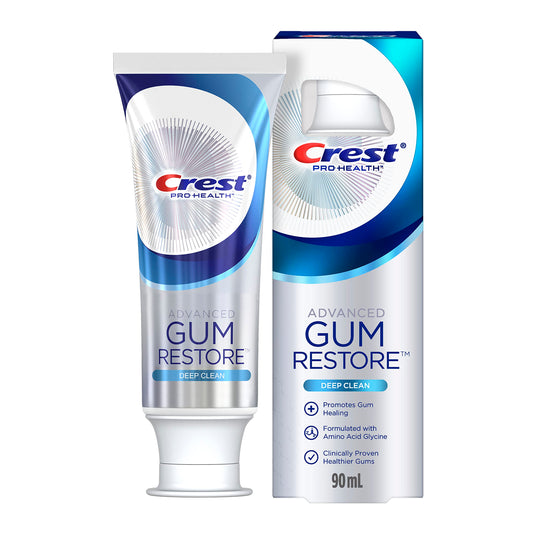 Crest Pro-Health Toothpaste, Advanced Gum Restore Deep Clean, 90 mL