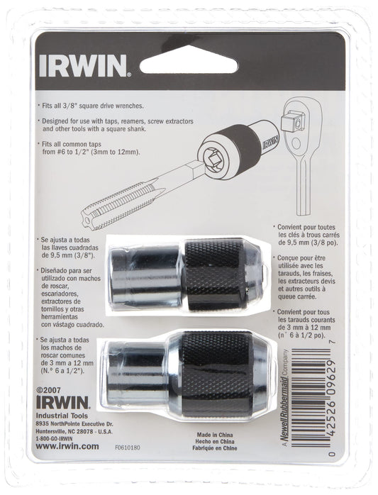 IRWIN Tap Socket Set, Adjustable, 2-Piece (3095001)