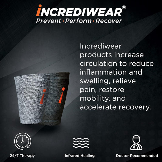 Incrediwear Sleeves - Wrist Black LG