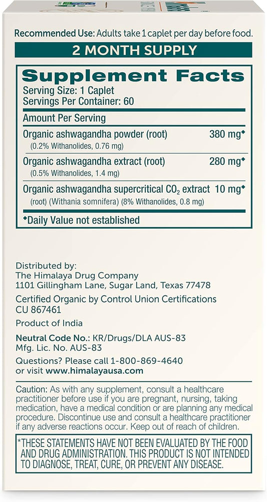 Himalaya Herbs - Ashwagandha 60ct