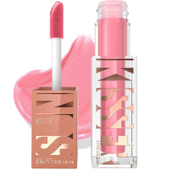 Maybelline Sunkisser Liquid Blush, Blendable Formula, Natural Glow, Vitamin E Infused, Blazin Blush, 4.7 ml