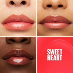 Maybelline New York Lifter Gloss, Hydrating Lip Gloss, High Shine for Fuller Looking Lips, Sweetheart, Sheer Red, 5.4 ml