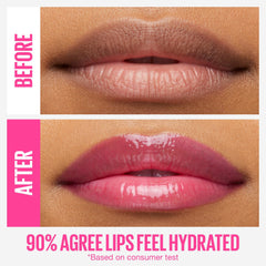 Maybelline New York Lifter Gloss, Hydrating Lip Gloss, High Shine for Fuller Looking Lips, Taffy, Sheer Berry, 5.4 ml