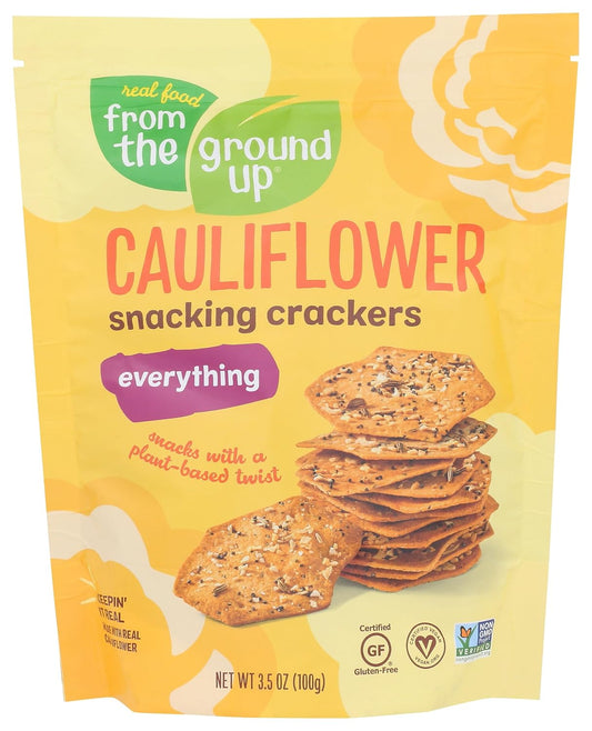 From The Ground Up FTGU Snacking Crackers - 6x3.5oz