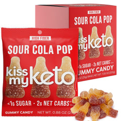 Kiss My Keto Gummies -  Low Carb Candy 8x25g