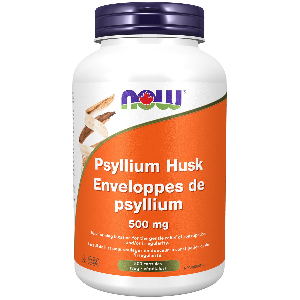 Now Foods Psyllium Husk 500mg 500cap