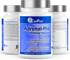 CanPrev Adrenal-Pro Recharge Yourself | 120 v-caps I Enhances Physical And Mental Performance I With Vitamin B6 & Ashwagandha Extract